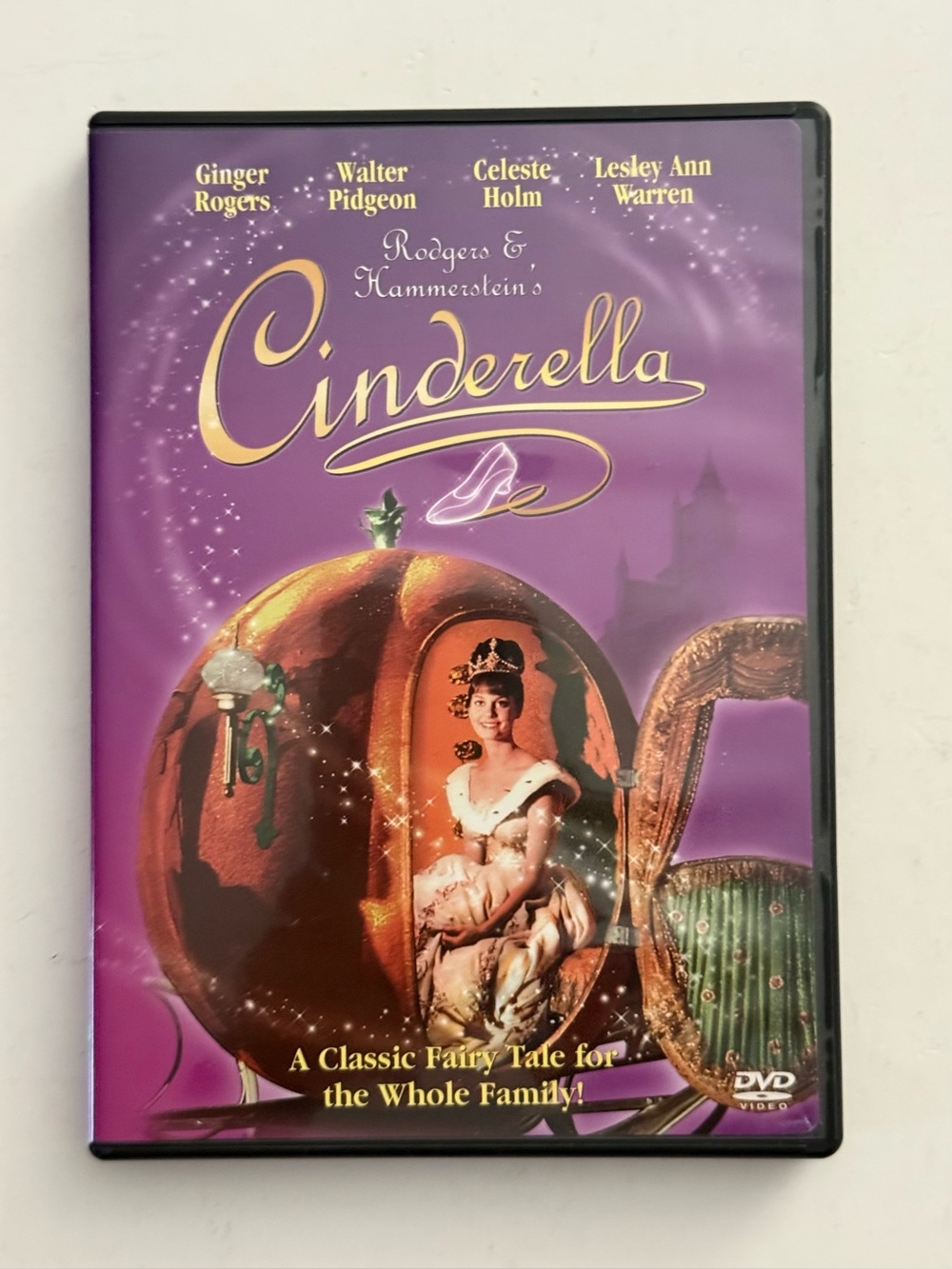 RODGERS & HAMMERSTEIN’S CINDERELLA DVD MUSICAL CLASSIC FAIRY TALE